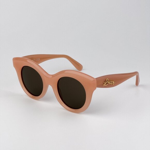 Loewe LW40126I Sunglasses – Pink Nude Cat Eye Brown | Model LW40126I 72E